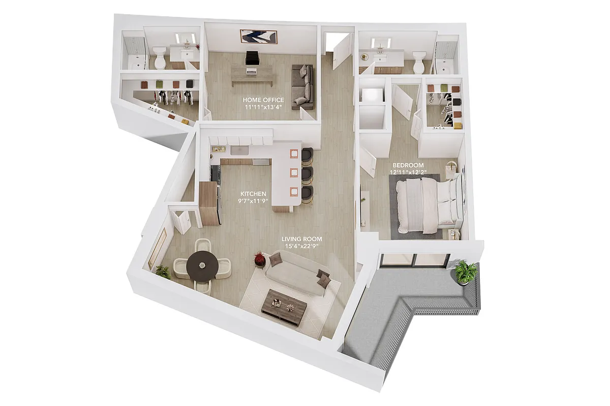 Floor plan B6