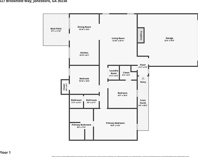 3 bed, 2.0 bath, 1356 sqft, $2,060 — Photo 2