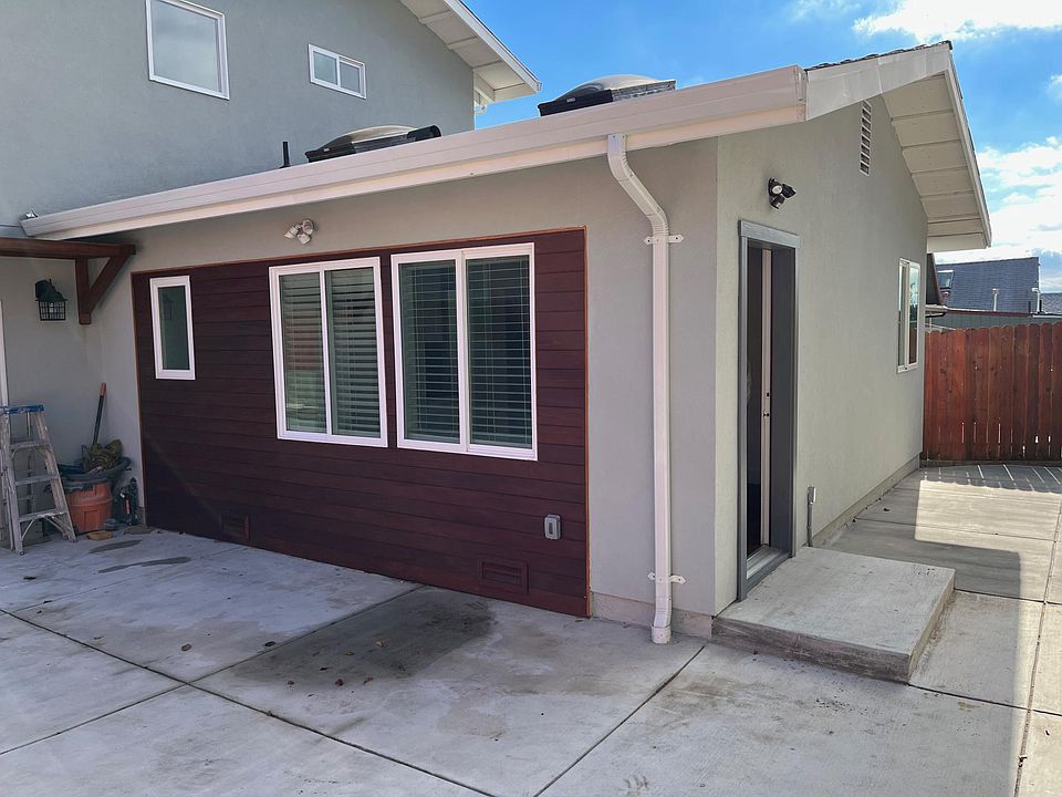 Exterior of unit
