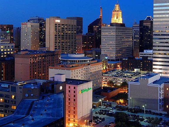 21-stories offering soaring city views