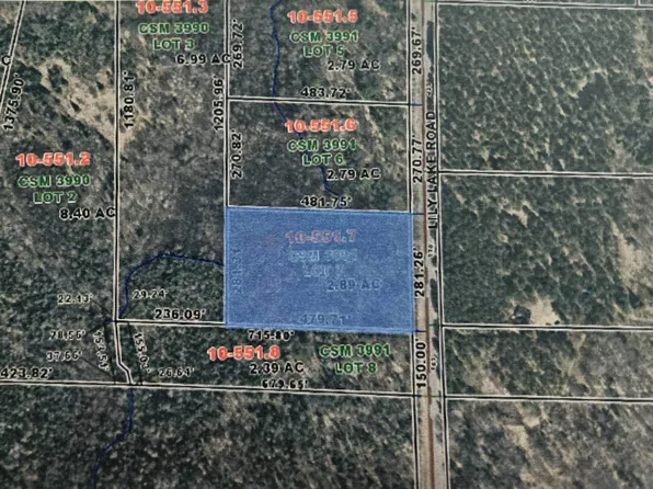 Lily Lake Rd #7, Dunbar, WI 54119