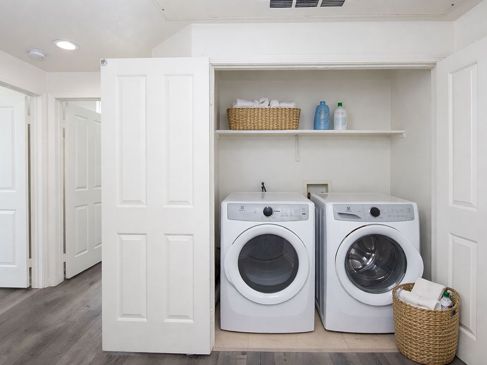 Full sized washer & dryer in every home