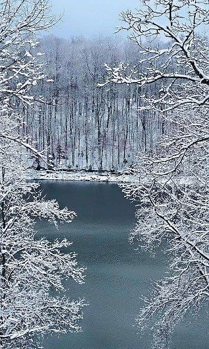 Deep Water Winter Pool  