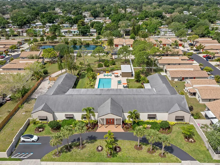 Aerial View of Gables at Honore in Sarasota