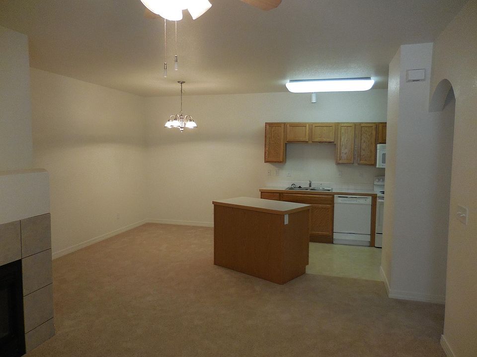 dining room and kitchen island