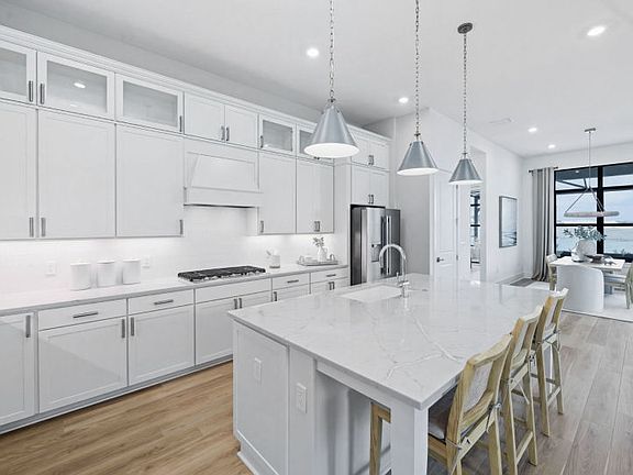 Kitchen with center island