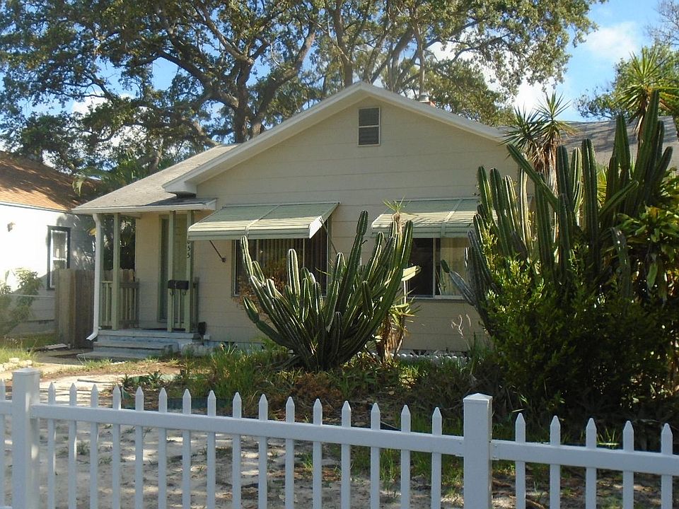 Front with White Fence
