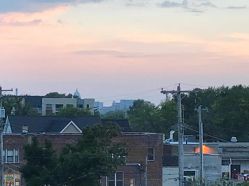 Another view towards downtown Madison.