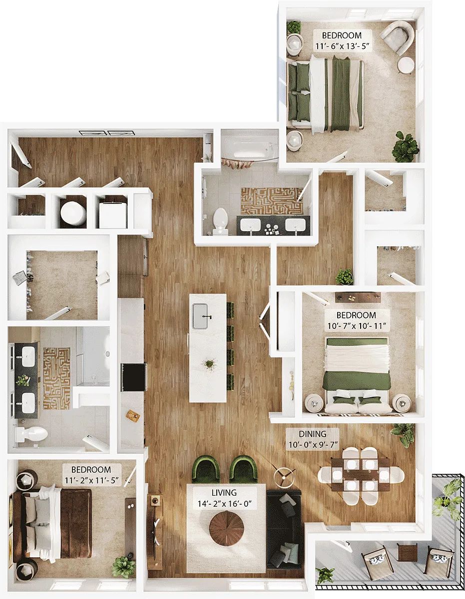 Floor plan C2