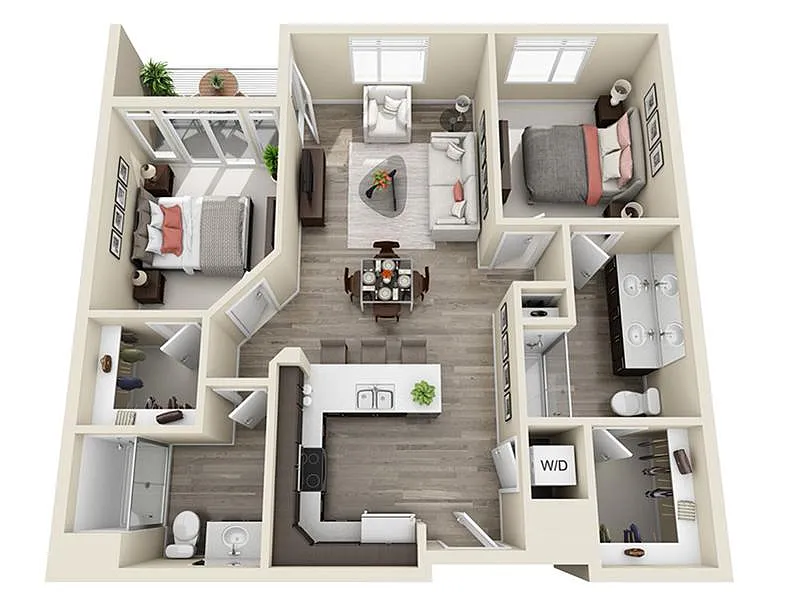 Floor plan B1
