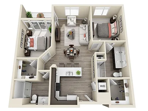 Floor plan B1