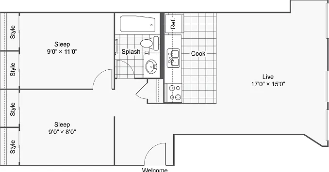 770 sqft 770 sqft