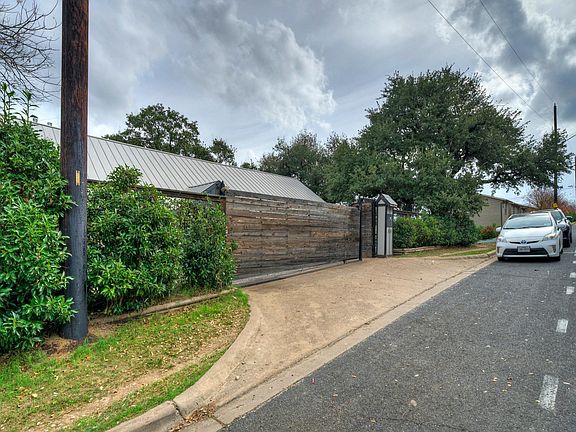 Street view of private entrance