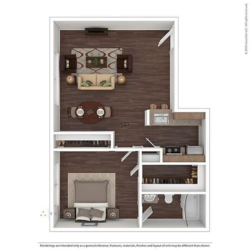 Floor plan The 715