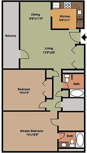 Floor plan C2