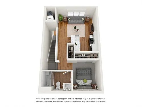Floor plan Studio South