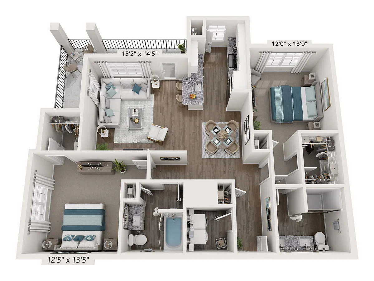 Floor plan B2