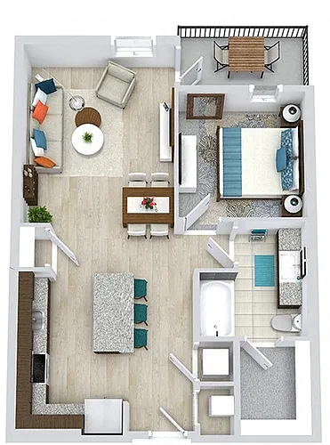 Floor plan Fisher