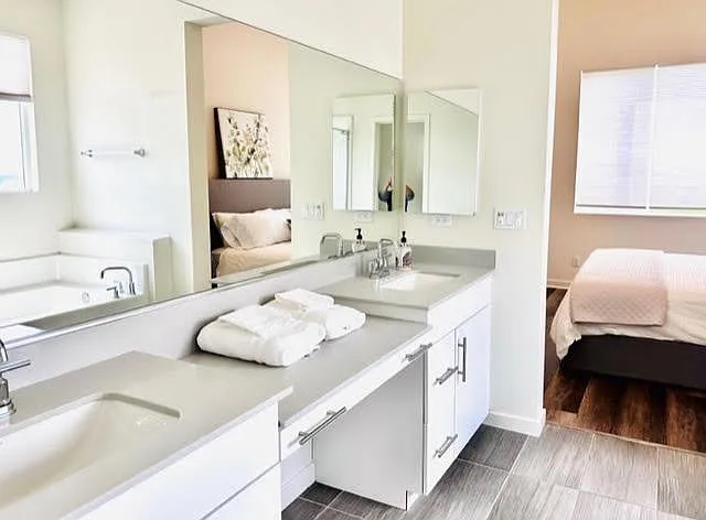 Master bathroom