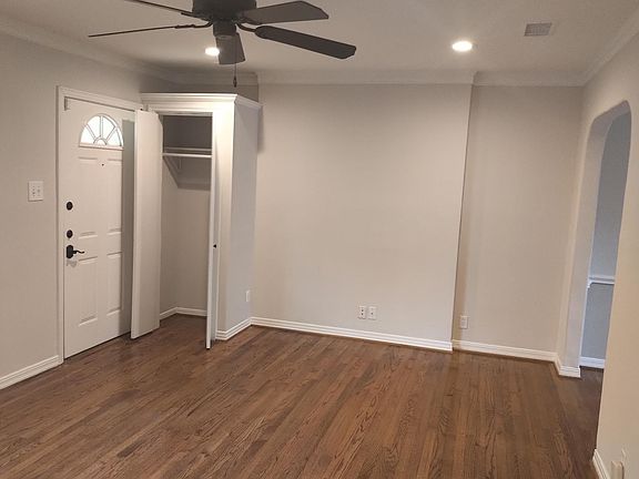 Living room front closet