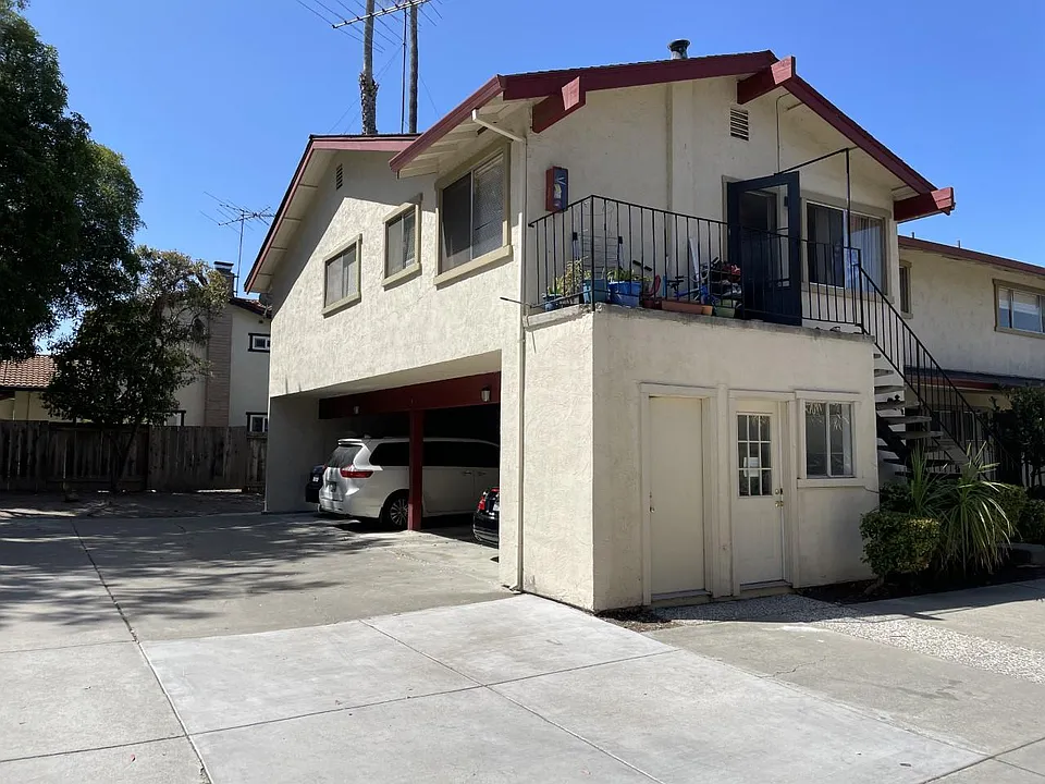 Carport and Unit entrance (upstairs)