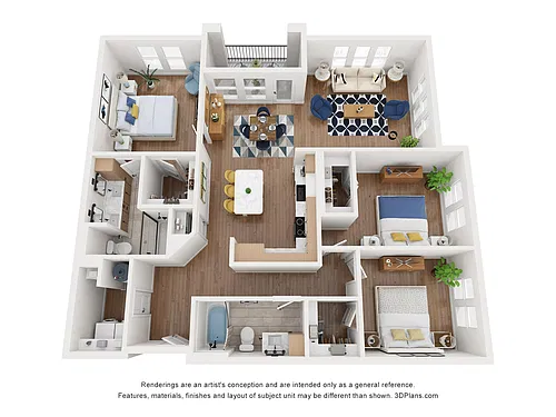 Floor plan C1