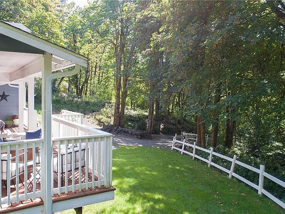 Looking over the front yard and driveway