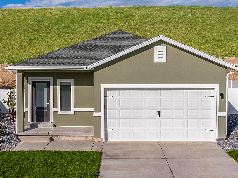 Beautiful exterior view of the Frisco plan