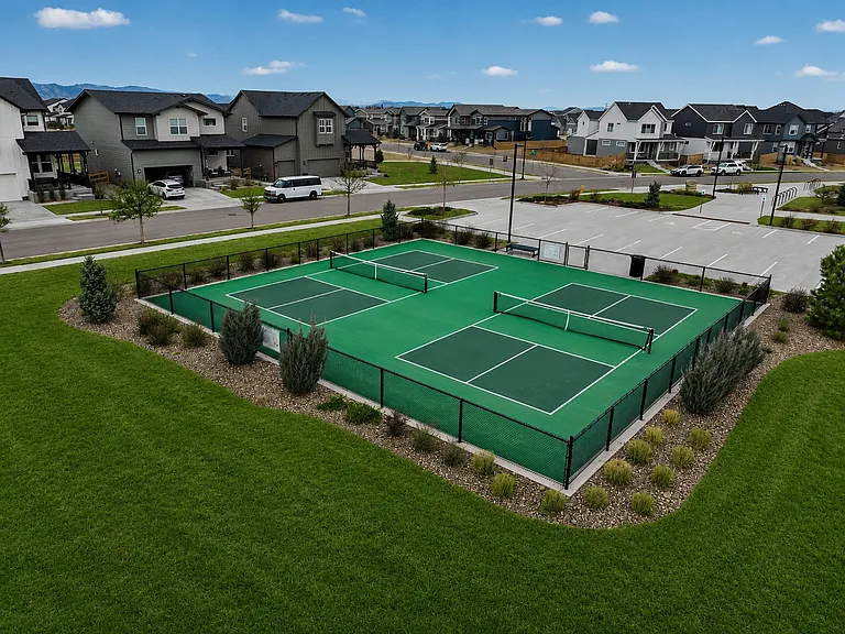 Pickle ball courts