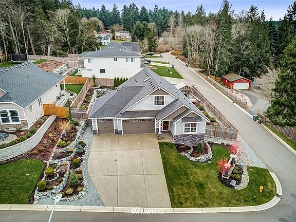 The seller invested alot of money making this yard appealing to the eye yet easy to maintain.