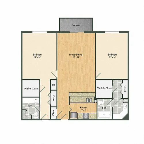 Floor plan B1