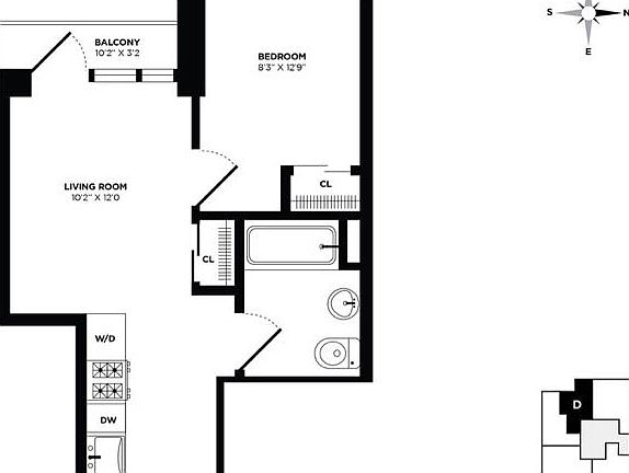 2nd image of 232 E 18th St #4D