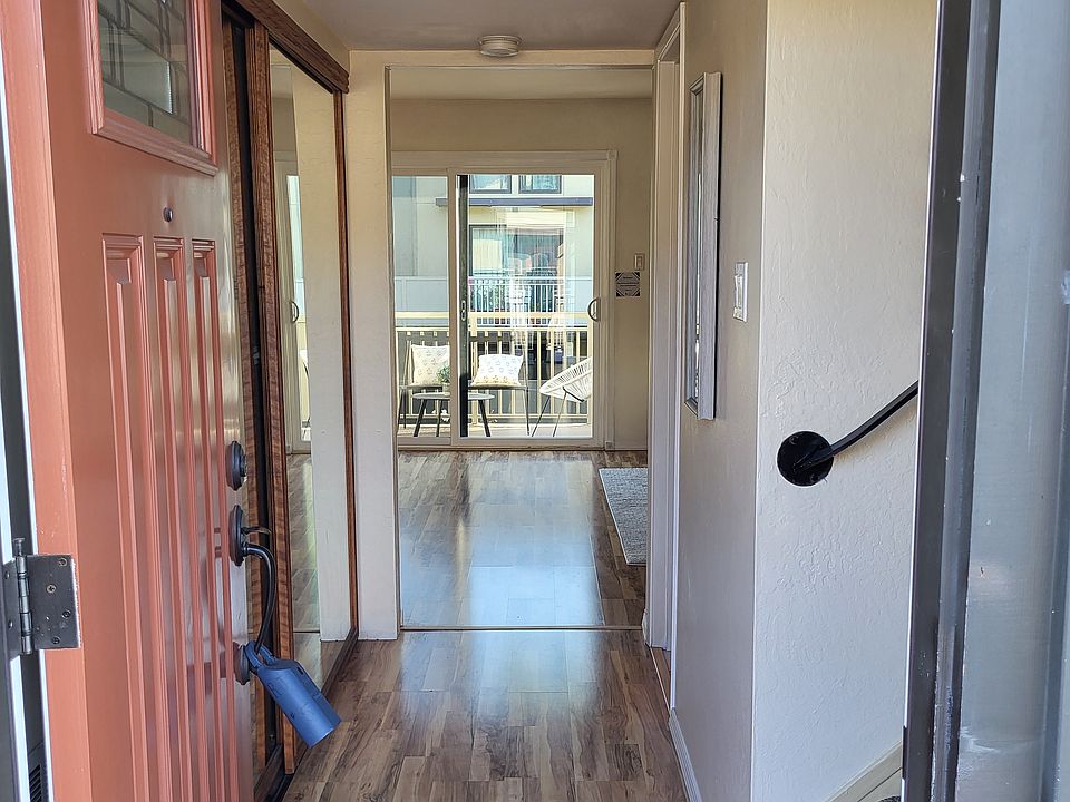 Entry hall includes additional storage space for added convenience