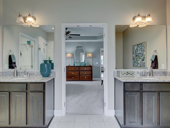 The Eliot Master Bathroom This is a model representation, not the actual home