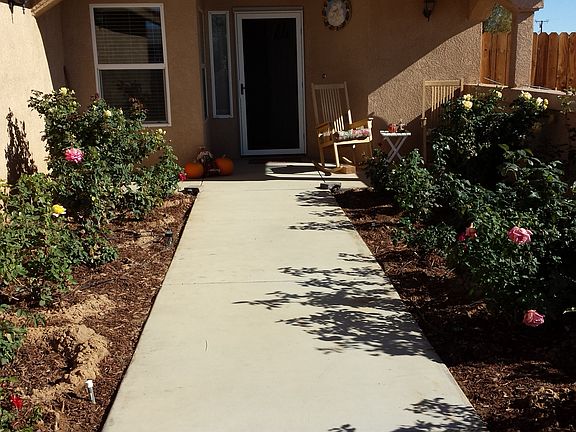 Front Walled Rose Garden