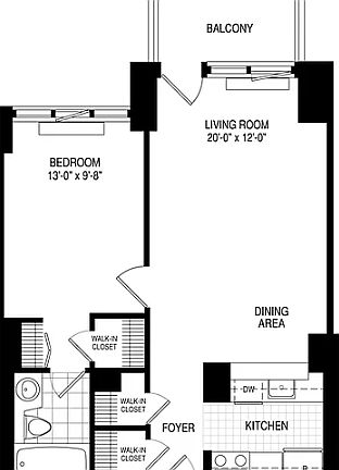 2nd image of 235 W 56th St APT 26E