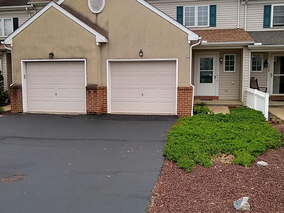 No grass to mow in the front