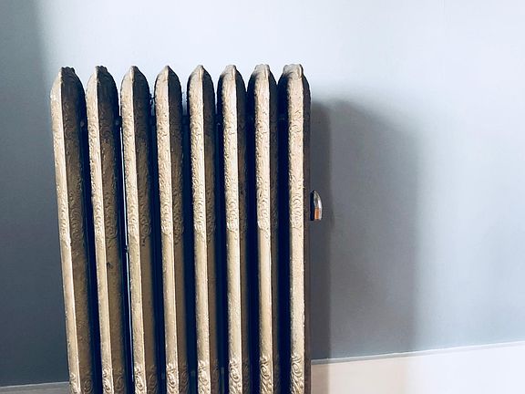 Radiators throughout the unit