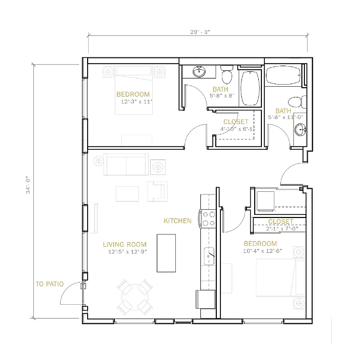 Floor plan C2