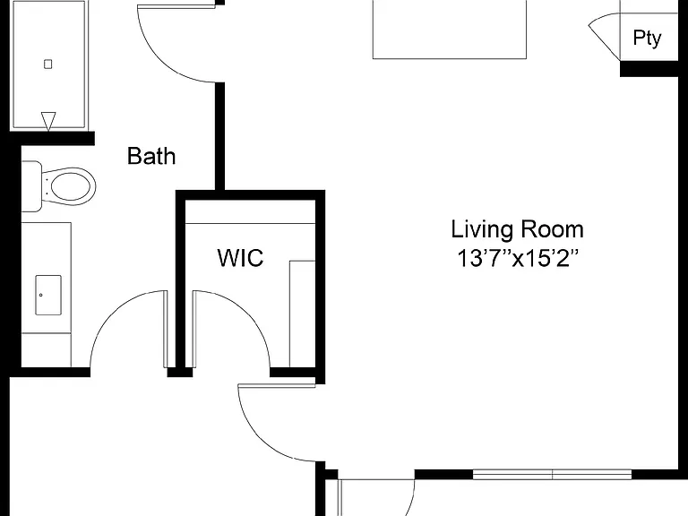 1 Bedroom | 1 Bath | 844 SF 1 Bedroom | 1 Bath | 844 SF