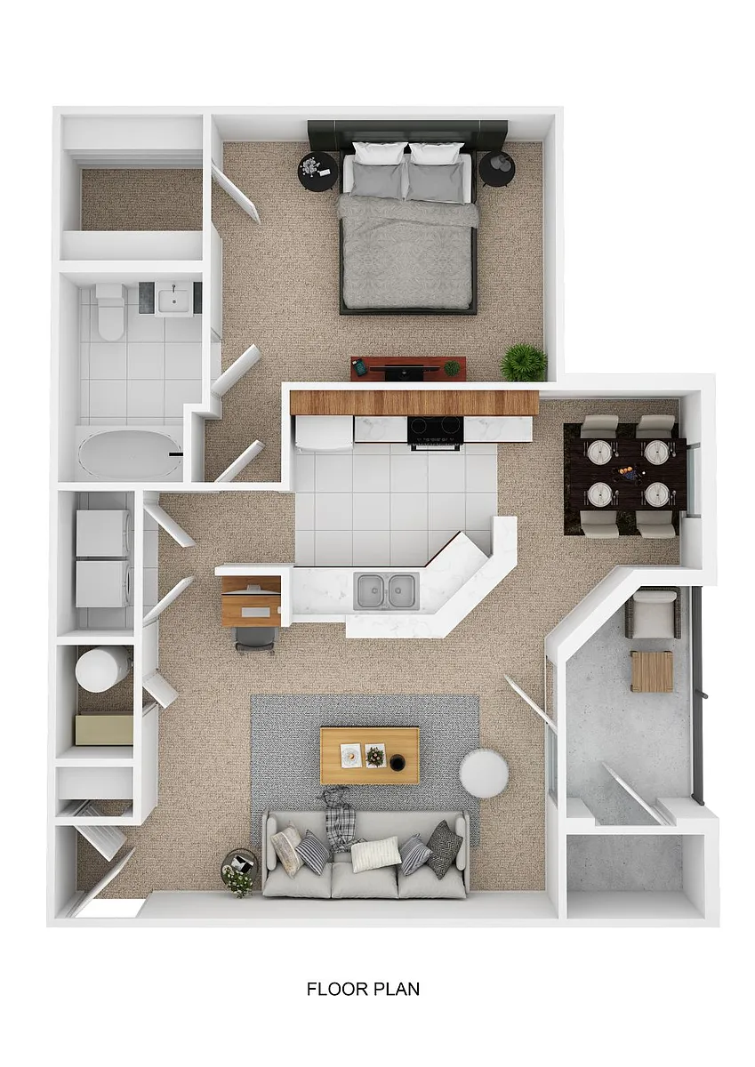 Floor plan The Lily Pad