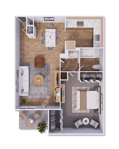 Floor plan South A2