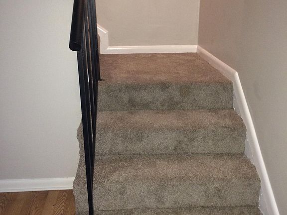 Stairs to second level in Living Room