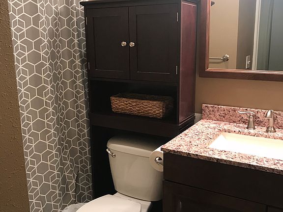 Upstairs master bathroom 