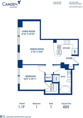 Floor plan 11F