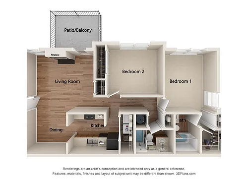 Floor plan The Stratford