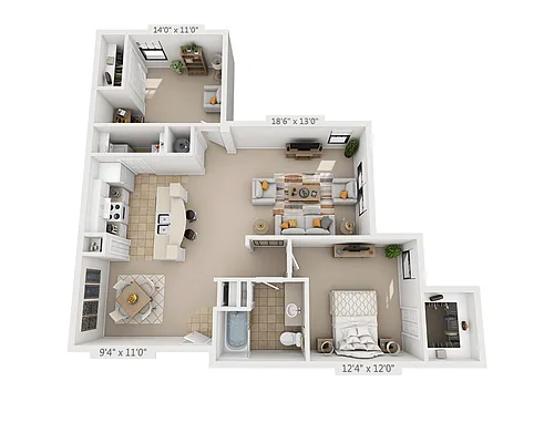Floor plan Cameron