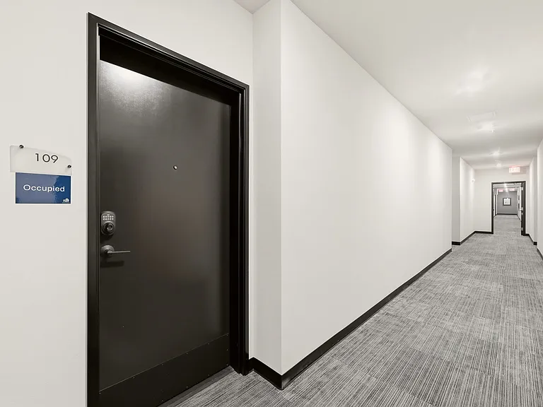 Interior Entry into Condo Unit 109 - Electronic Entry