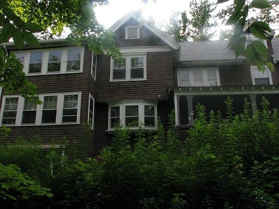House from lower driveway