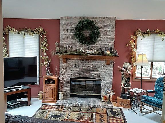 Vaulted ceilings with ceiling fans throughout the house